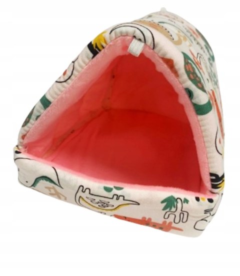 Domek dla chomika legowisko MIECIUTKIE PLUSZOWE GRYZONI mysz 15x15cm Q39L Domek dla chomika legowisko MIECIUTKIE PLUSZOWE GRYZONI mysz 15x15cm Q39L
