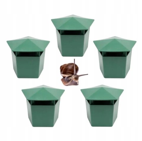 5 pułapek na ślimaki