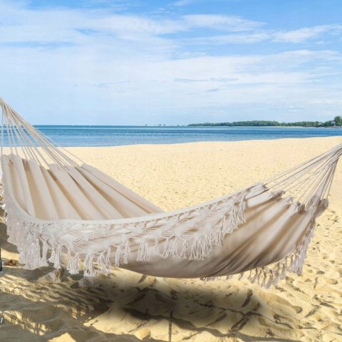 Hamak na plaży