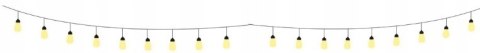 Lampa Solarna Led Świecąca Doniczka Ogrodowa Do Ogrodu Biała Dekoracyjna