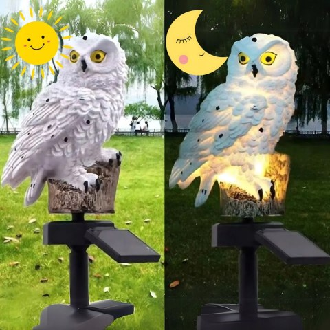 dekoracja ogrodu dzień noc